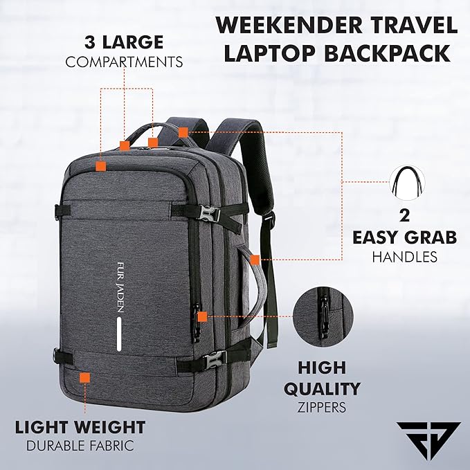 Travel Laptop Backpack with Anti Theft Pocket